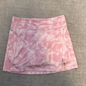 Athleta Pink Tie-Dye Skort